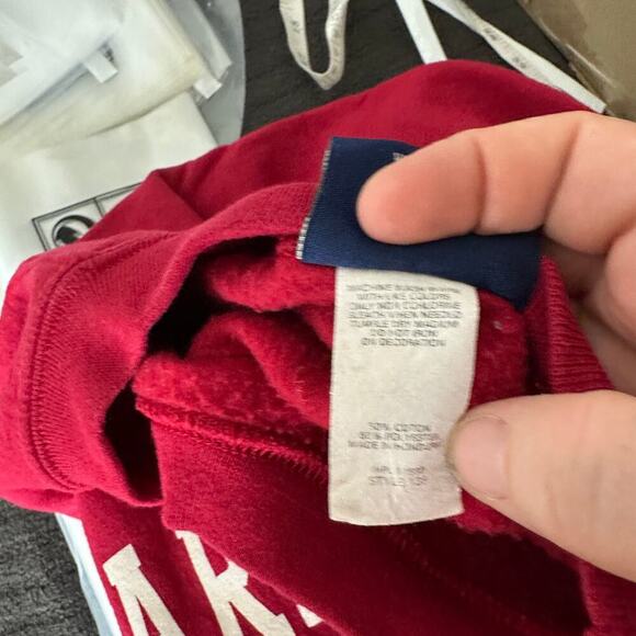 Roaring River State Park Red Crew long sleeve sweatshirt unisex L - Picture 6 of 7